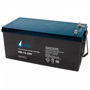 HM-12-200 cвинцово-кислотная аккумуляторная батарея 12 В / 200 Ач