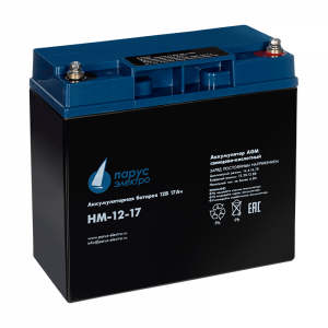 HM-12-17 cвинцово-кислотная аккумуляторная батарея 12 В / 17 Ач