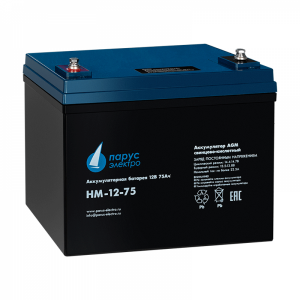 HM-12-75 cвинцово-кислотная аккумуляторная батарея 12 В / 75 Ач