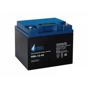 HML-12-40 АКБ с длительным сроком службы 12 В / 40 Ач